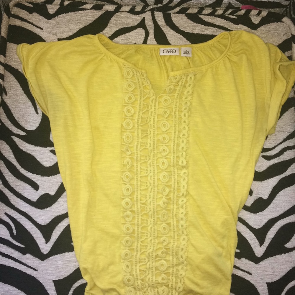 Yellow Cato top